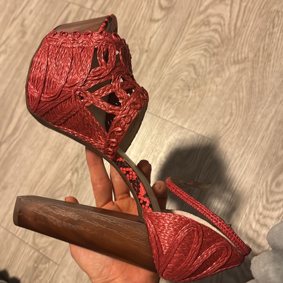 Darker coral Jessica Simpson beautiful heel - Dani - Picture 5 of 5